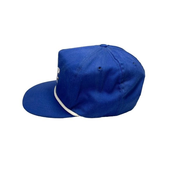 Vintage Miller Lite "Lite Beer" Adjustable Trucker Hat with Rope- Blue - Picture 4 of 12